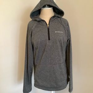 Columbia Womens Grey Pullover with Hood size medium